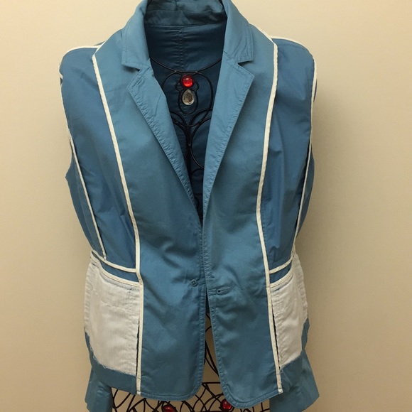 NEW Women’s Petite 12 Stretchy Button Turquoise - Picture 4 of 7